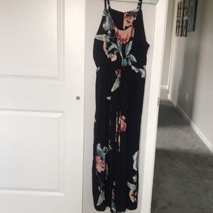 Floral Jumpsuit